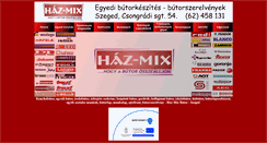 Desktop Screenshot of hazmix.hu